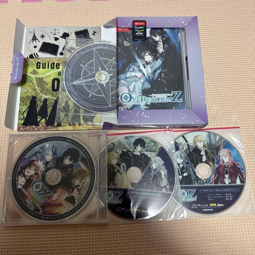 オーバーレクイエムズ　Switch　特装版　オトメイト　小冊子　ドラマCD