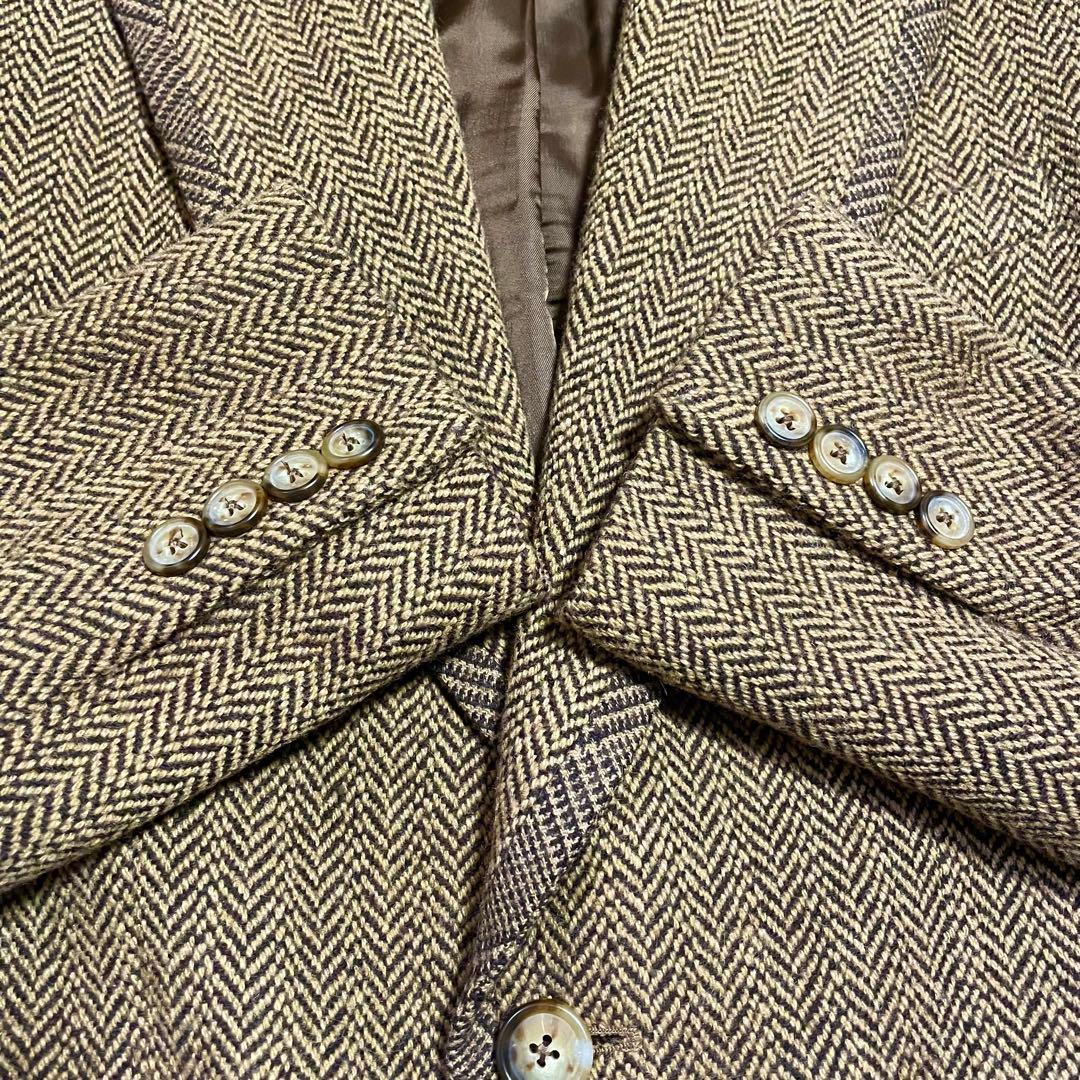 ポロラルフローレン ヘリンボーン ジャケット ウール フォーマル 6