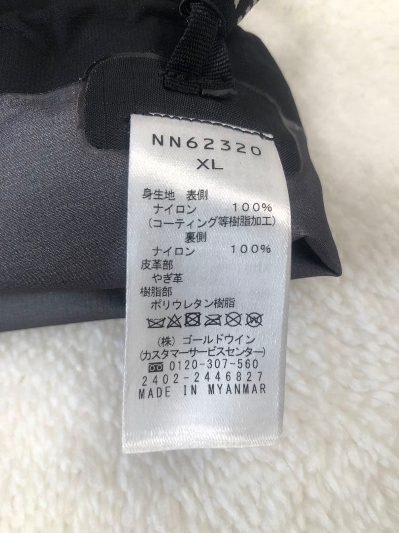 The North Face ブラック グローブ XLサイズ