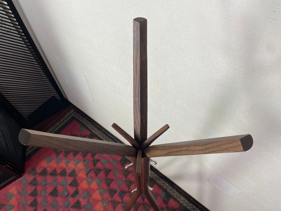 カリモク スタンダードモダン ポールスタンド モカブラウン ポールハンガー