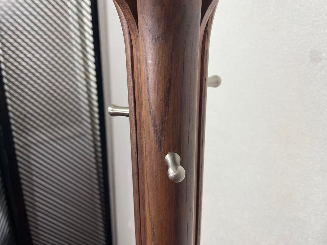 カリモク スタンダードモダン ポールスタンド モカブラウン ポールハンガー