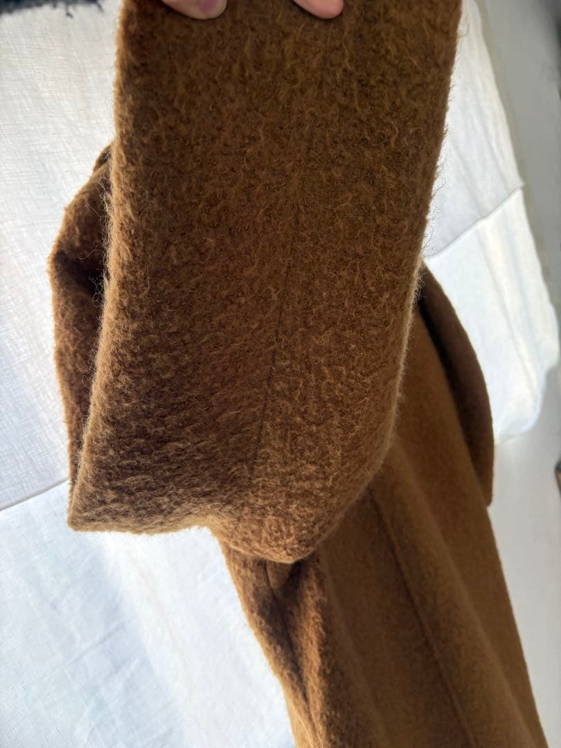 CLANE SHORT SHAGGY COCOON OVER COAT 1サイズ