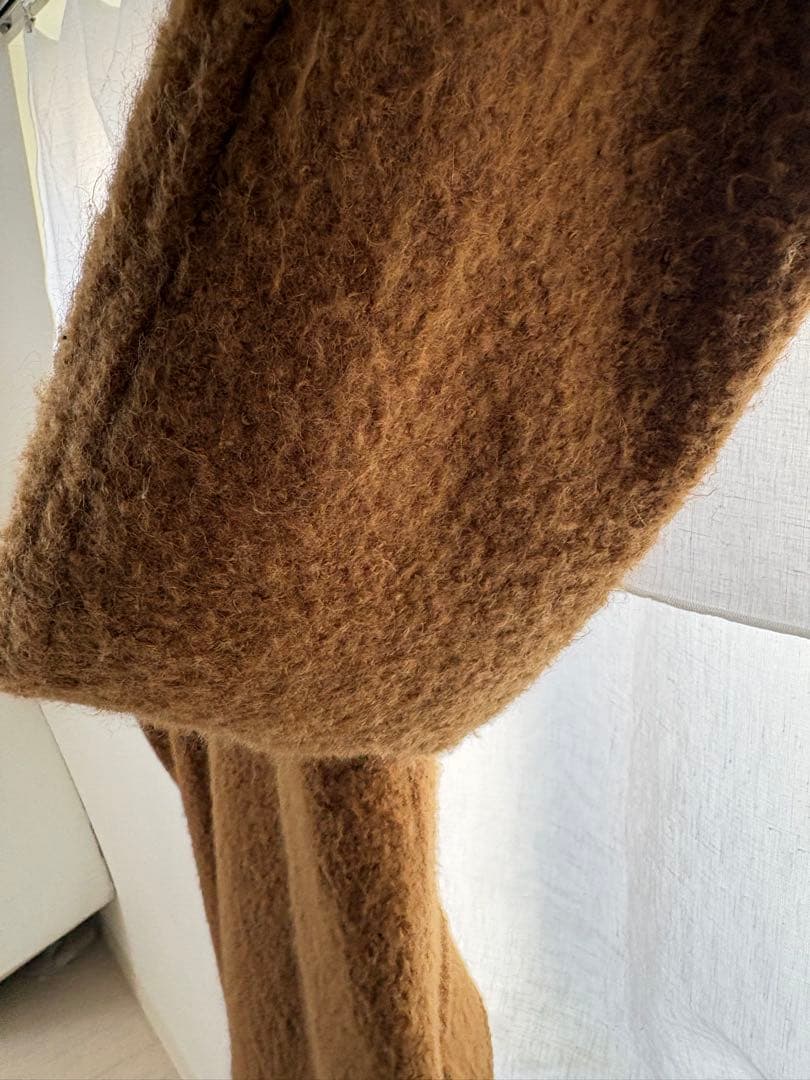 CLANE SHORT SHAGGY COCOON OVER COAT 1サイズ