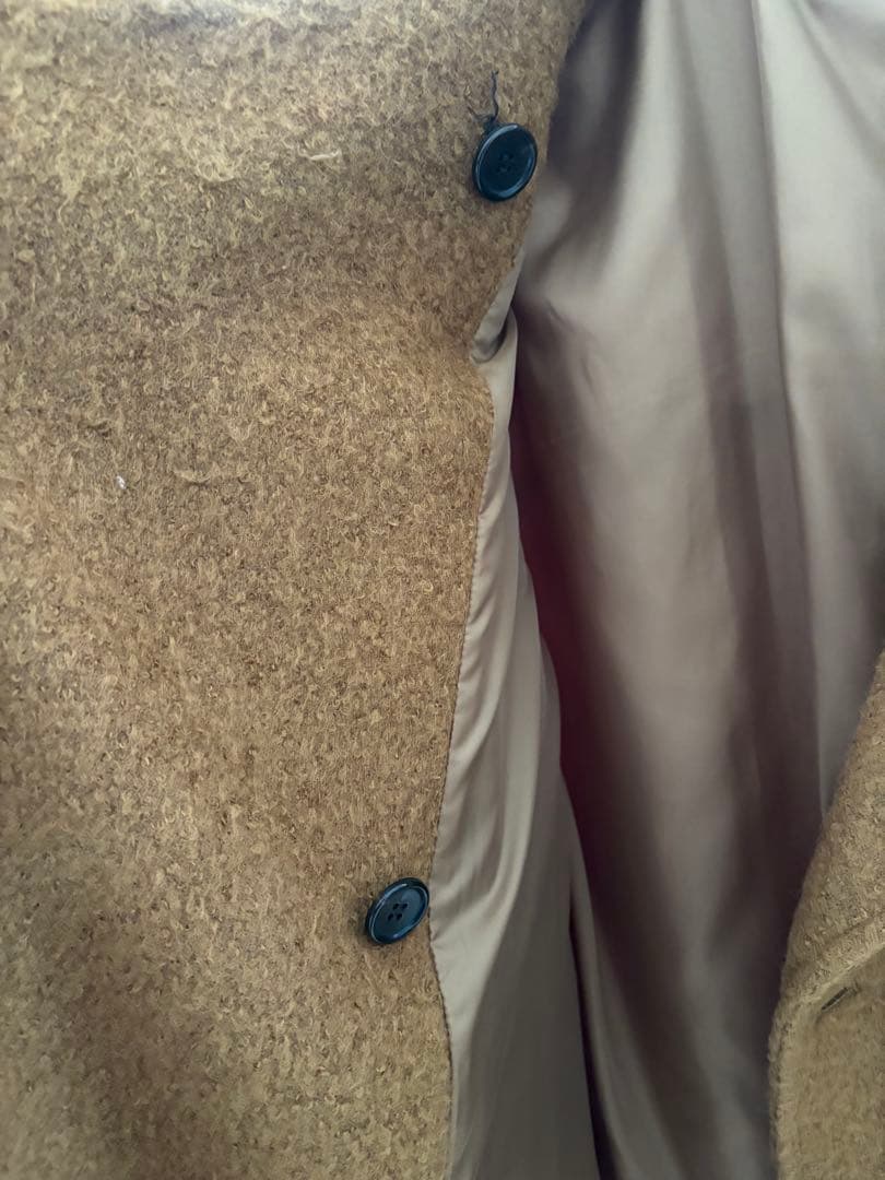 CLANE SHORT SHAGGY COCOON OVER COAT 1サイズ