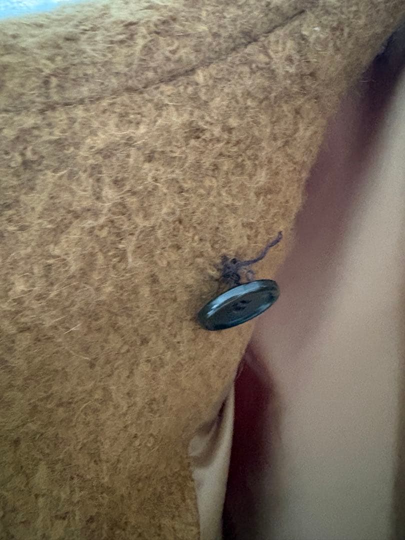 CLANE SHORT SHAGGY COCOON OVER COAT 1サイズ