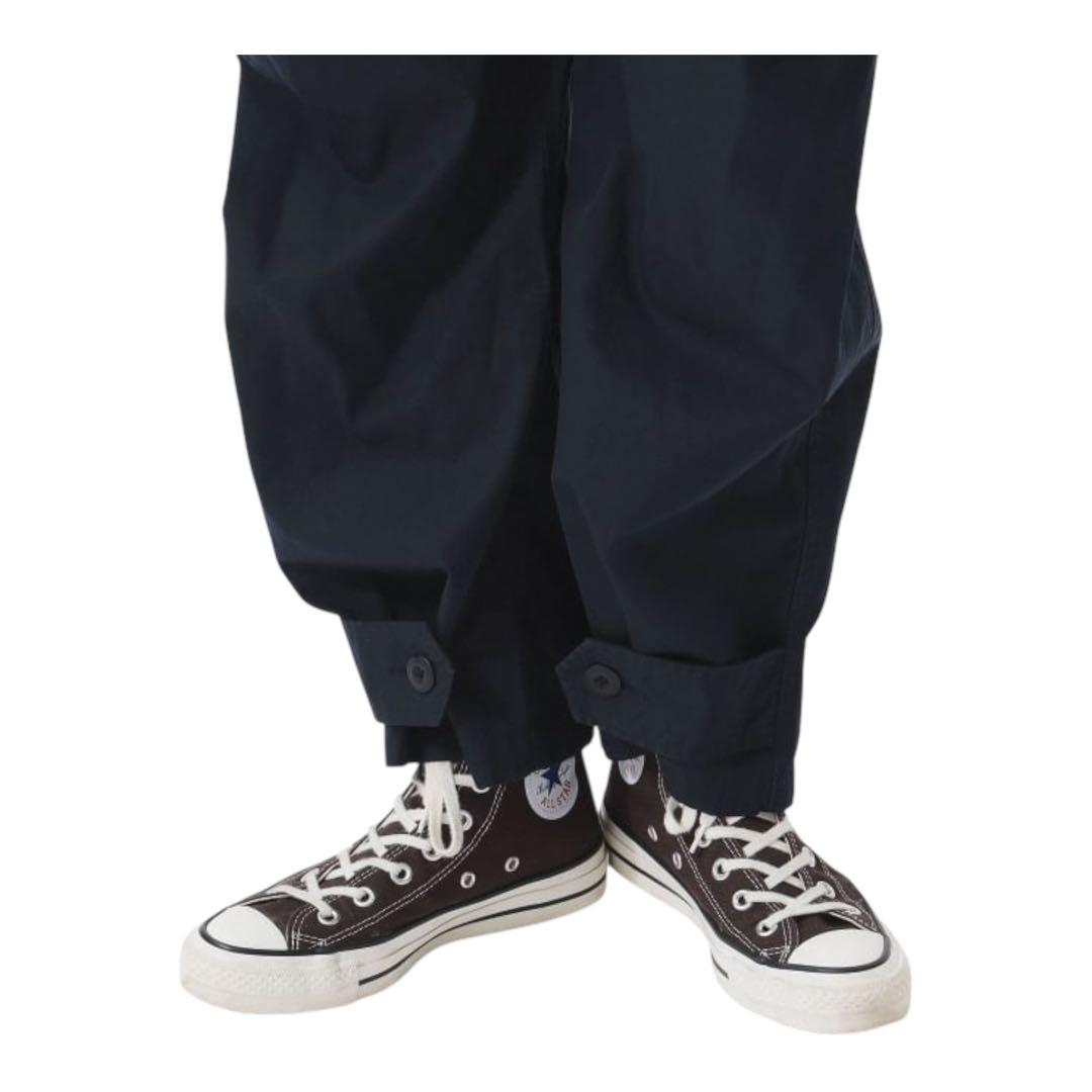 BEAMS BOY シャンブレー ユーロ ミリタリー オーバーオール