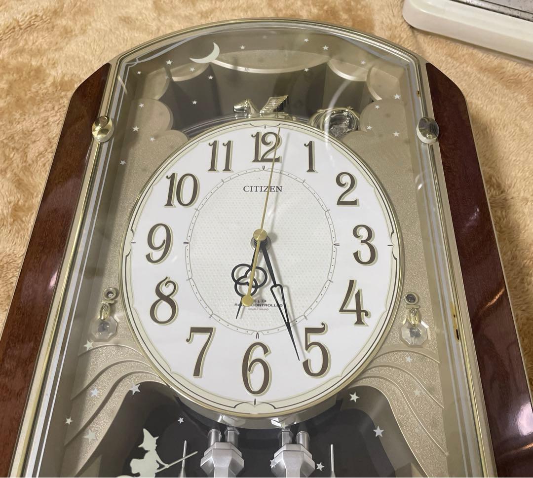 【完動品⭐︎美品】　CITIZEN からくり時計　パルミューズm463 動作確認済