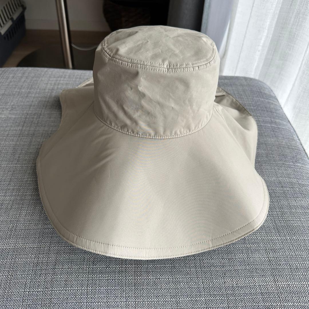 サンバリア100 オーバルハット ベージュ