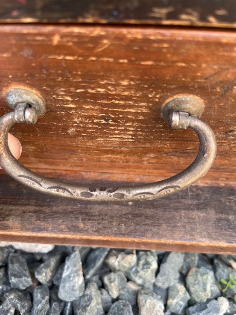 昭和レトロビンテージ 木製カルテ棚 書類棚 当時物アンティークブロカント蚤の市