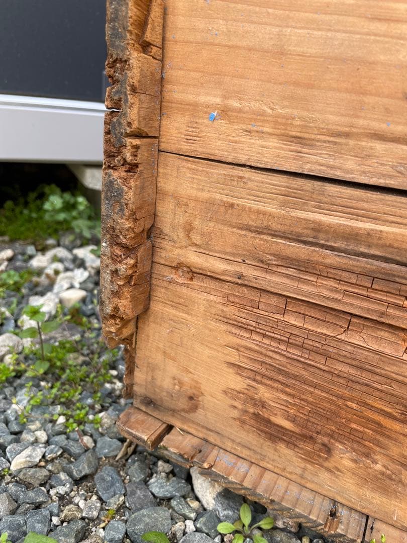 昭和レトロビンテージ 木製カルテ棚 書類棚 当時物アンティークブロカント蚤の市