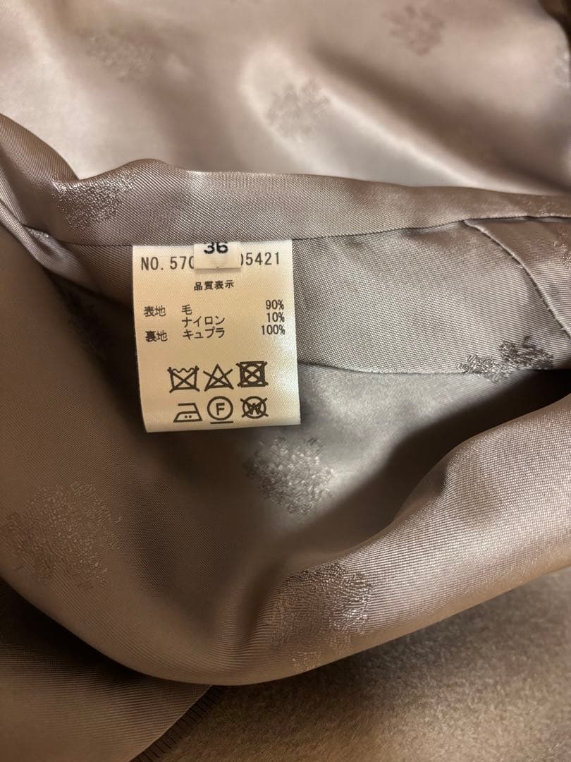 新品未使用　OLD ENGLAND ブラウン ピーコート