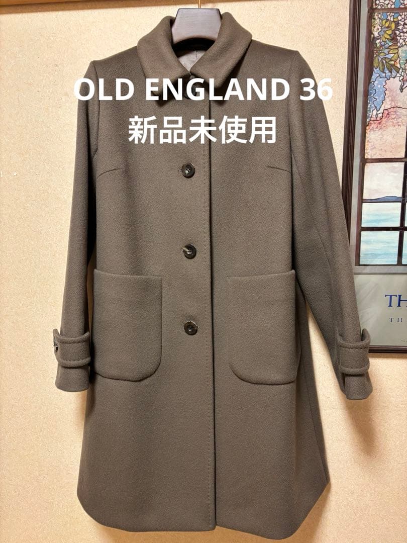 新品未使用　OLD ENGLAND ブラウン ピーコート