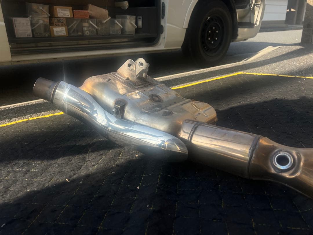 z900rs ステンレススチール エキゾーストマニホールド マフラーセット