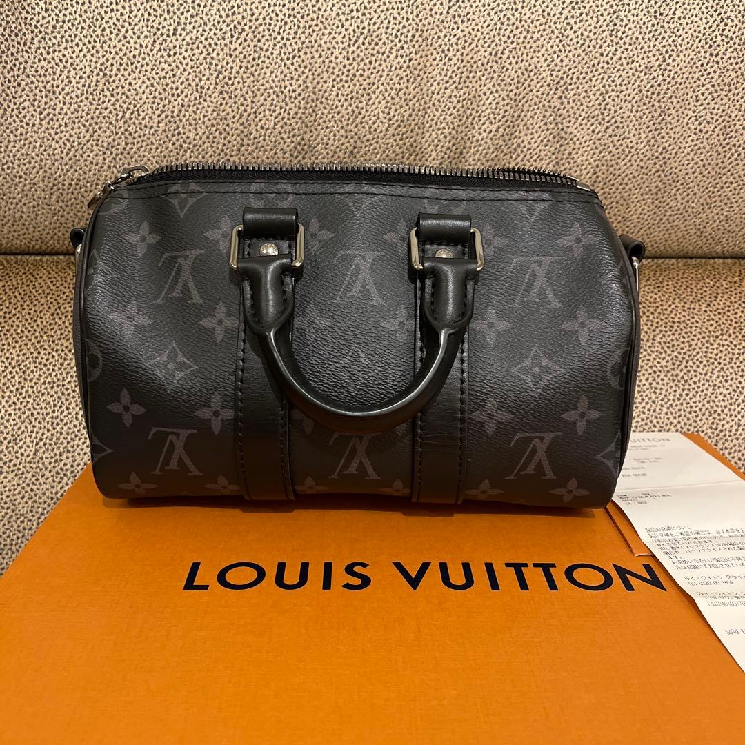LOUIS VUITTON ブラックドラムバッグ