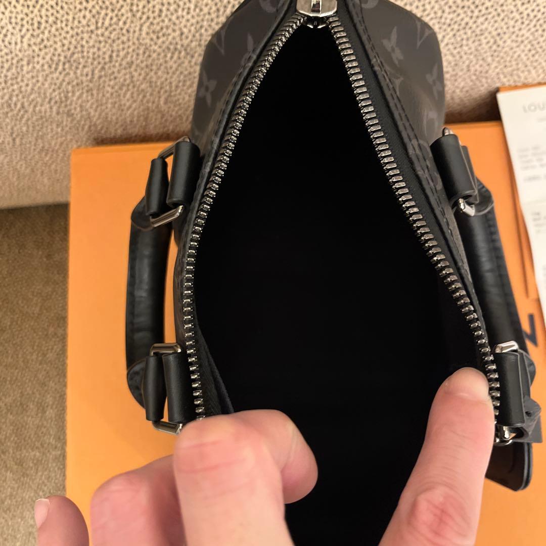 LOUIS VUITTON ブラックドラムバッグ