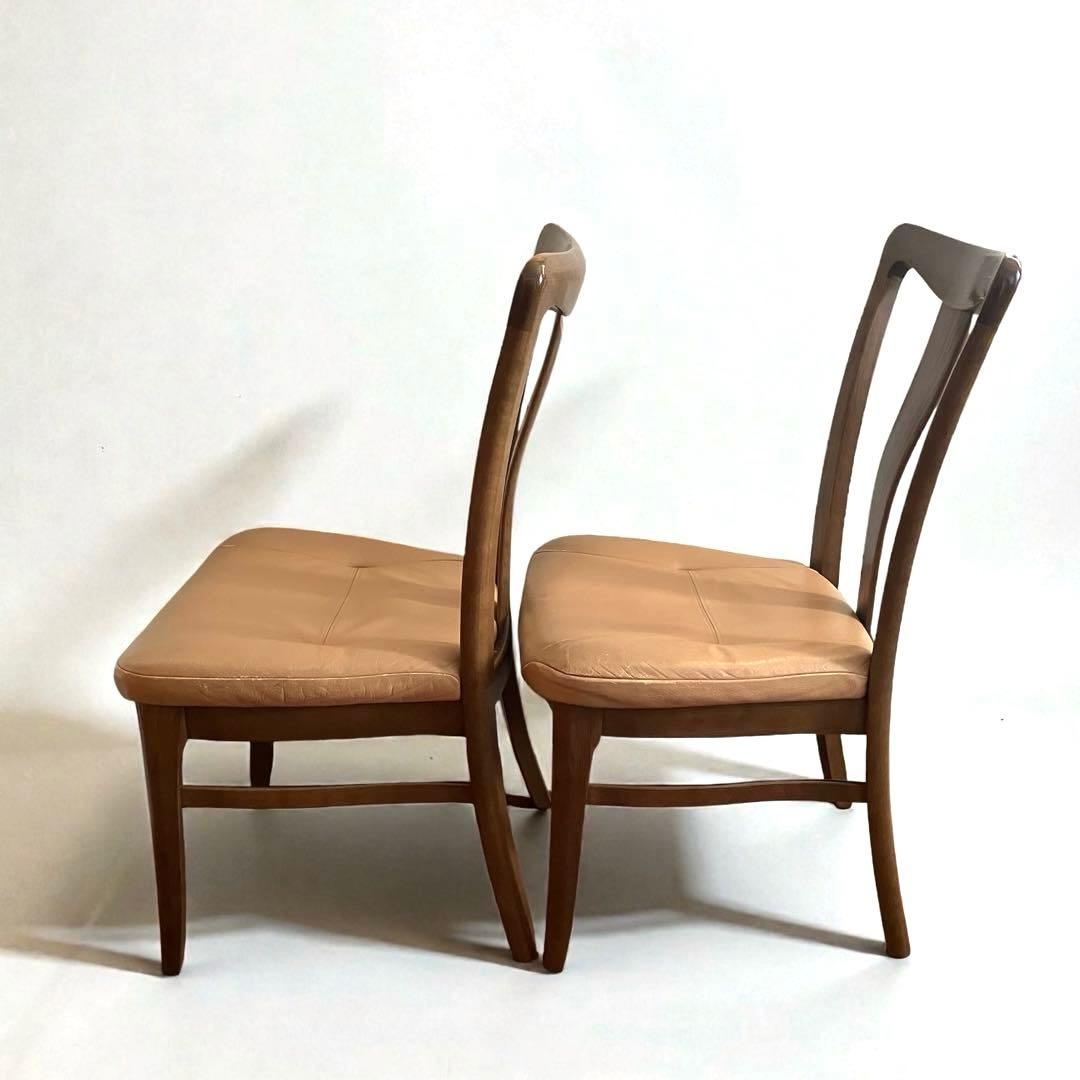 【良品】karimoku（カリモク） ダイニングチェア 高級家具　2脚セット