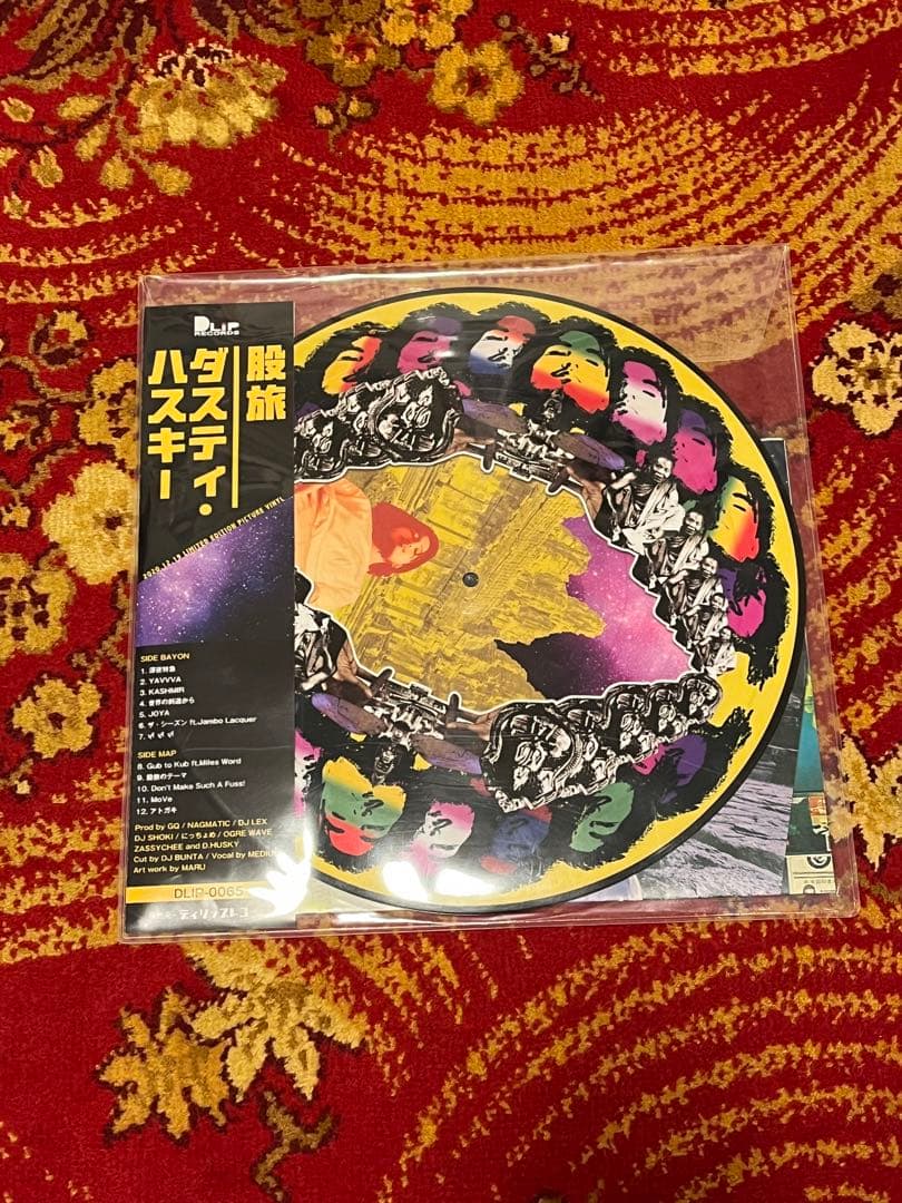 DUSTY HUSKY 股旅 LP レコード DLiP