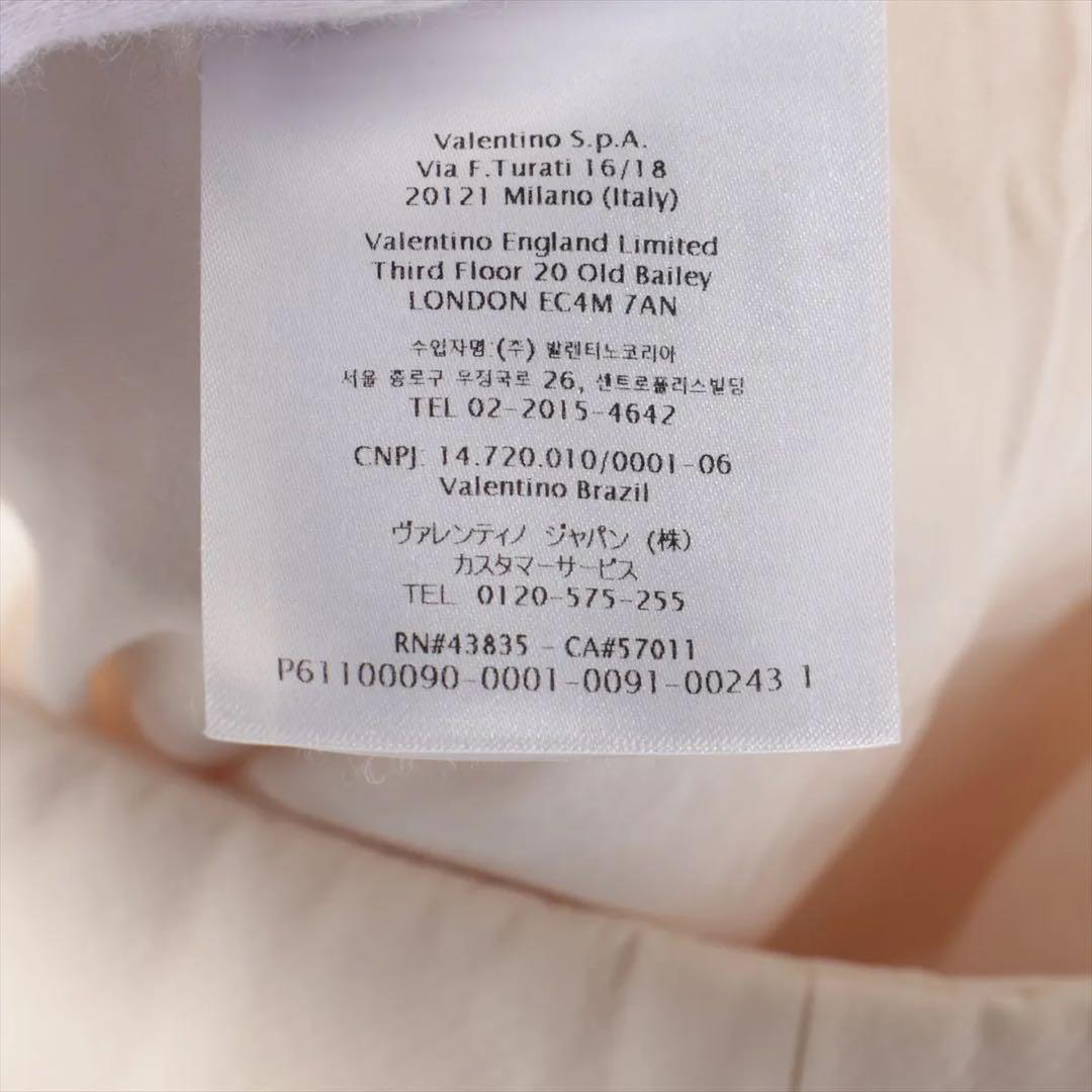 ヴァレンティノ ウール ショートパンツ 38 アイボリー 1ロゴチェーン