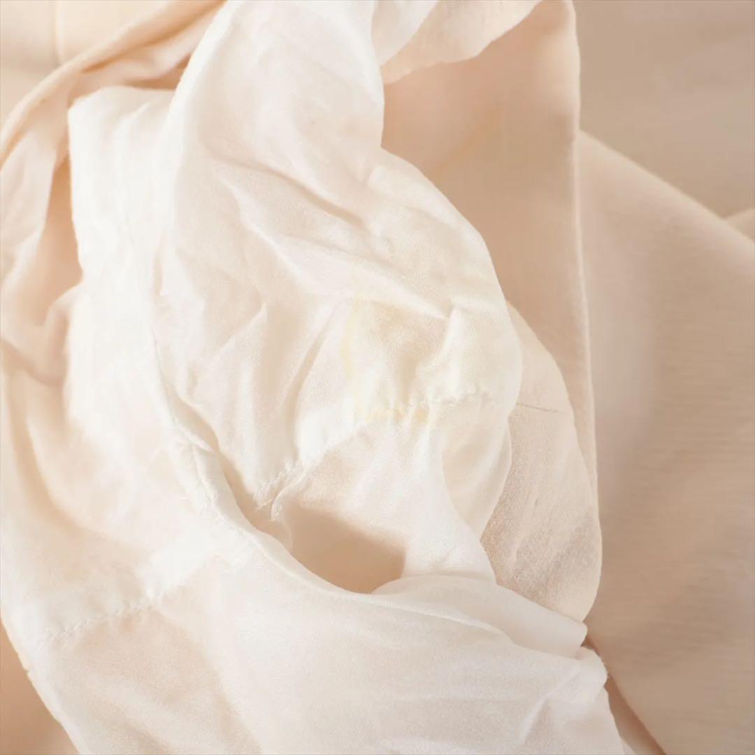 ヴァレンティノ ウール ショートパンツ 38 アイボリー 1ロゴチェーン