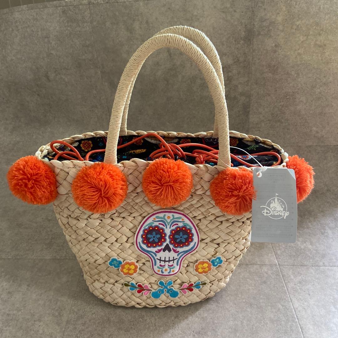 リメンバーミー　カゴバック　カバン　タグ付未使用　巾着　ディズニーストア　希少