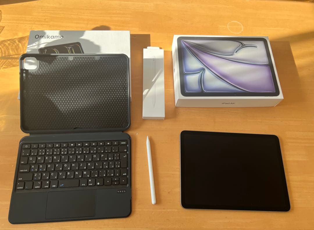 iPad Air 11インチ m3 wifiモデル スペースグレイ + 付属品