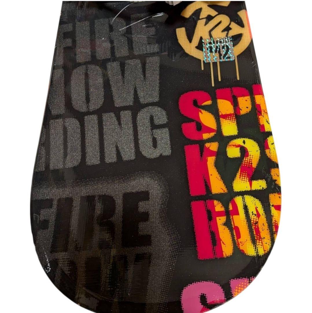 【美品】k2 ケーツー ビンディング セット レディース ピンク 142cm