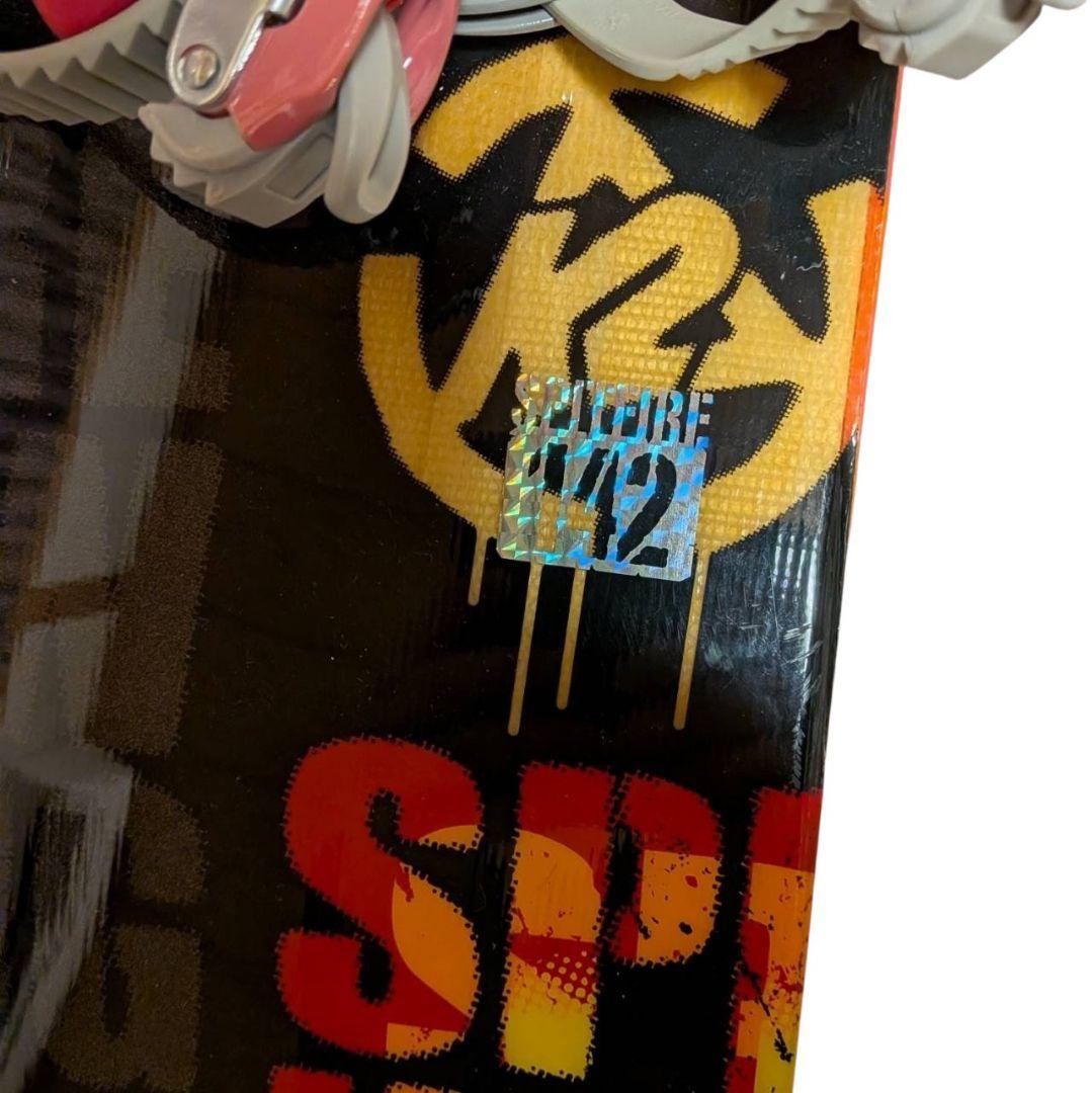 【美品】k2 ケーツー ビンディング セット レディース ピンク 142cm