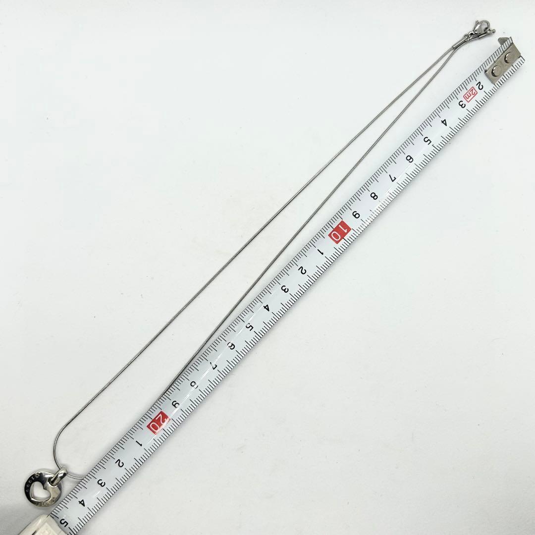 ✨美品✨ティファニー ピアスドハート ネックレス 社外ステンレススネークチェーン