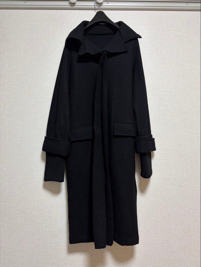 ヨウジヤマモト　プリュスノアール　ロングコート　 NR-T10-174