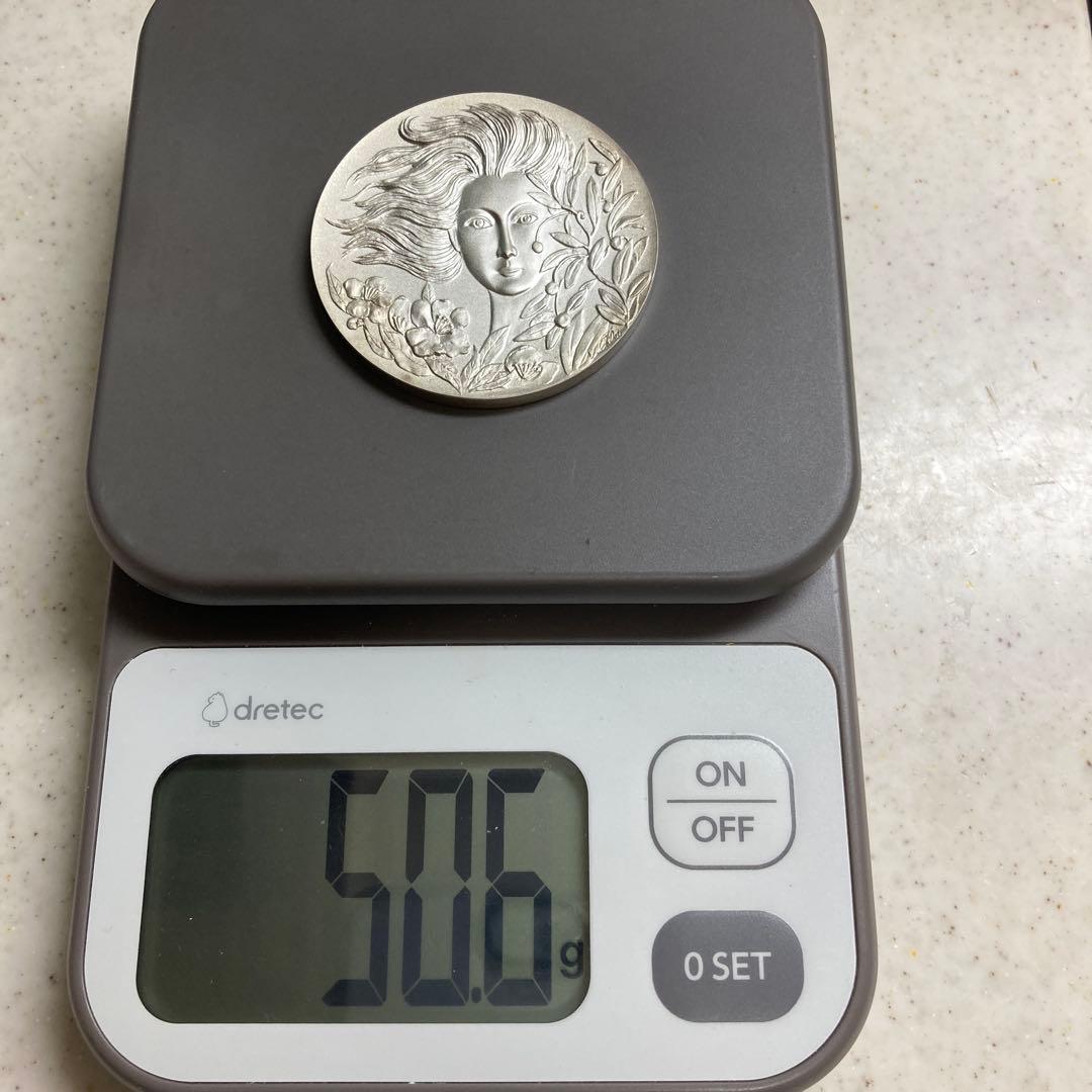 いづみ瀬戸大橋架橋記念博覧会公式メダル✳︎純銀✳︎造幣局刻印付き●ケース有り