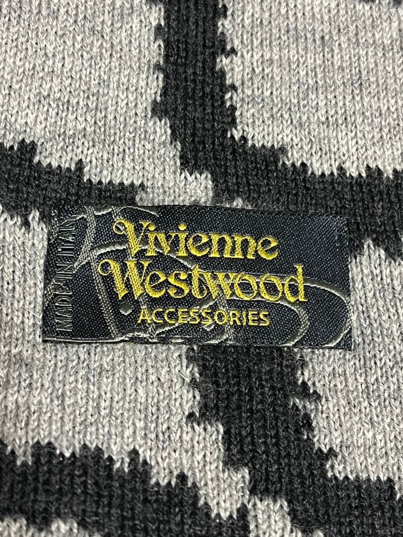 Vivienne Westwood リバーシブルマフラー　スクイグル