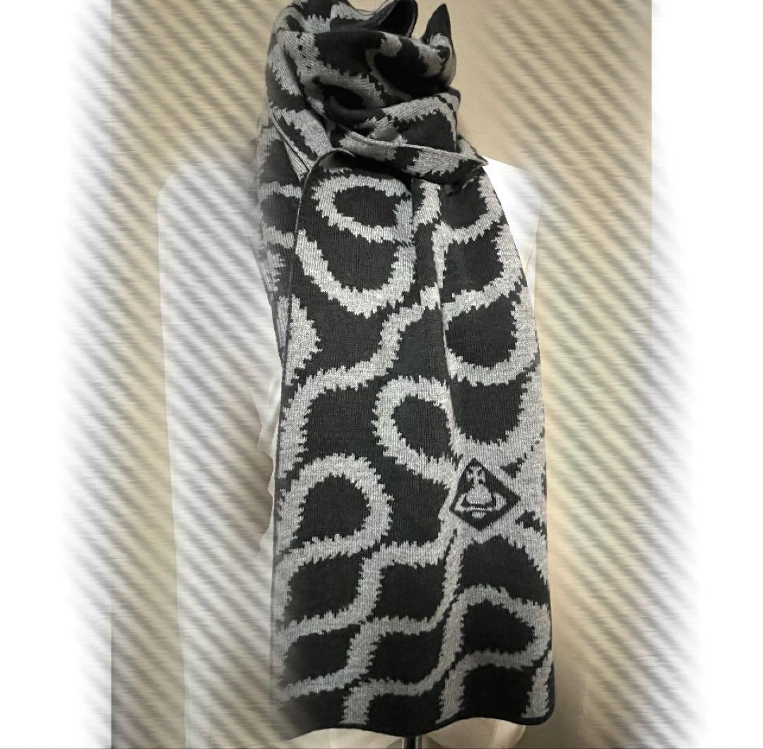 Vivienne Westwood リバーシブルマフラー　スクイグル