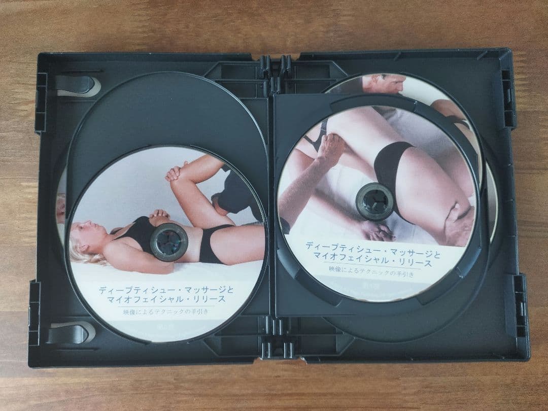 ディープティシュー・マッサージとマイオフェイシャル・リリース映像によるテクニック
