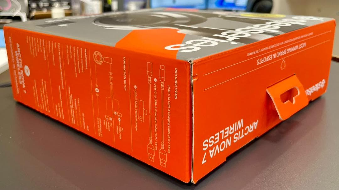 ヘッドホン SteelSeries Arctis Nova 7 Wireless Black