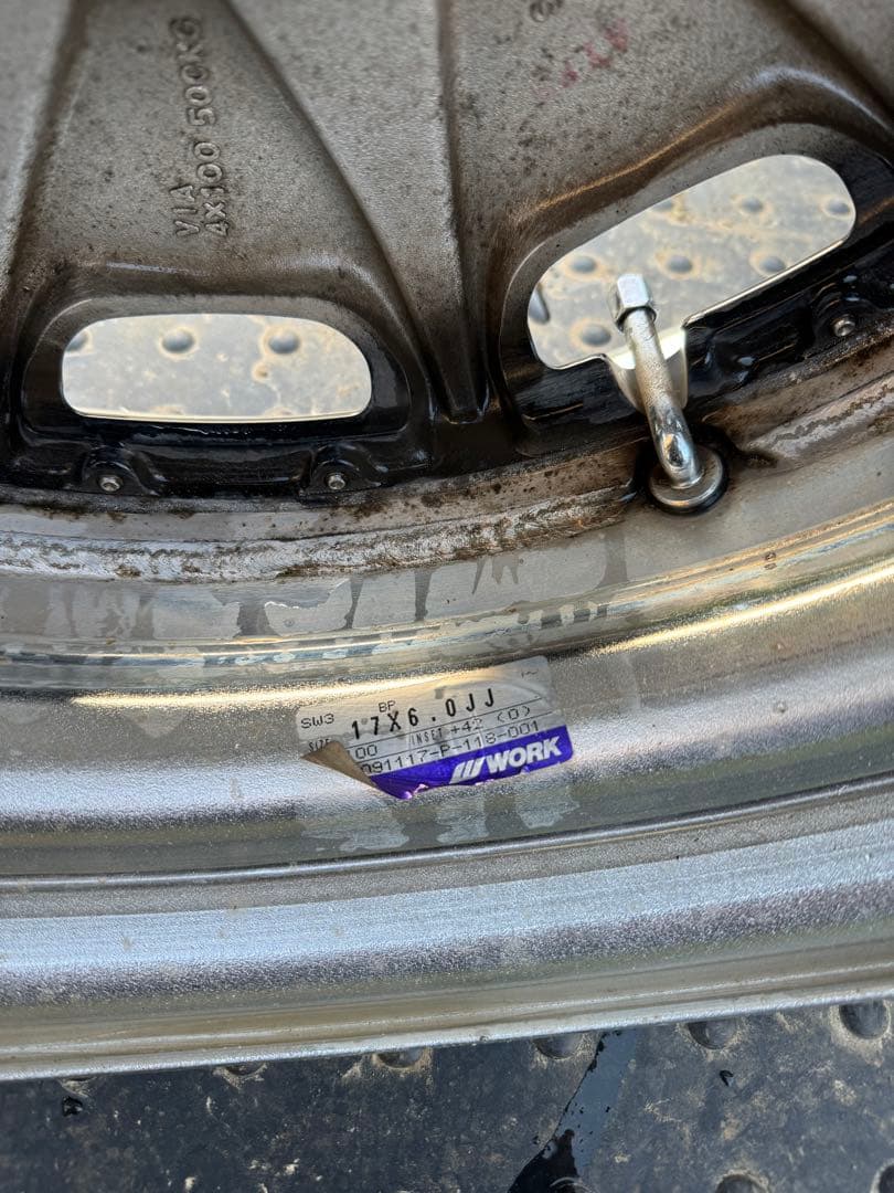 くまさん　WORK シュバート　SC3 17インチ　4穴100