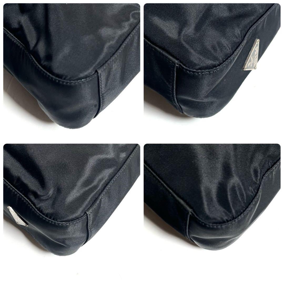 【極美品✨】プラダ　ワンショルダーバッグ　肩掛け　テスートナイロン　三角プレート