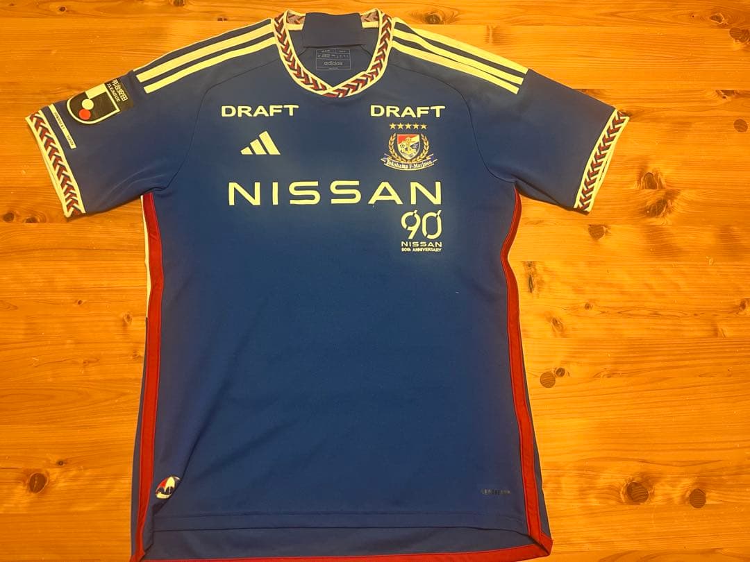 【美品】横浜F・マリノス 2024 ホーム XL 渡辺皓太 #6ユニフォーム