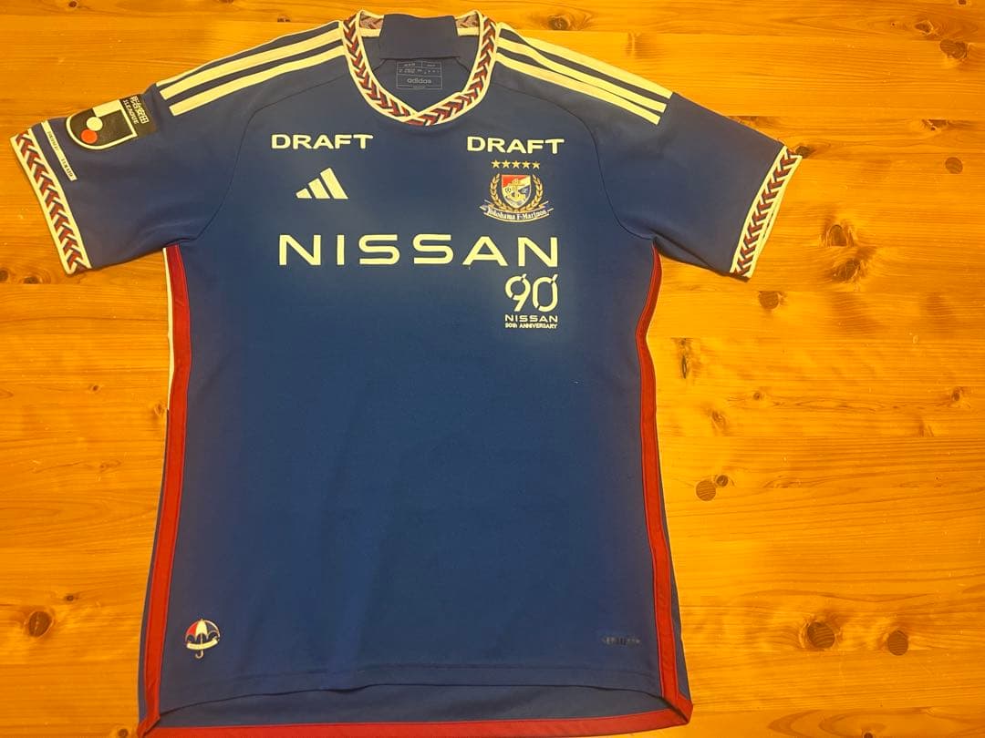 【美品】横浜F・マリノス 2024 ホーム XL 渡辺皓太 #6ユニフォーム