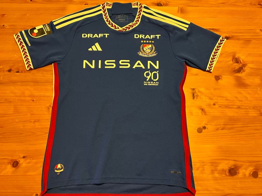 【美品】横浜F・マリノス 2024 ホーム XL 渡辺皓太 #6ユニフォーム