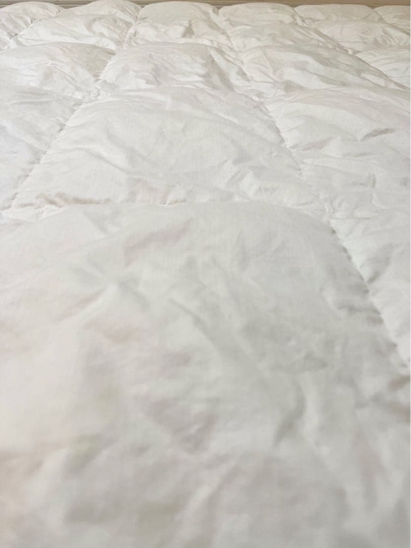 michi 丸八真綿　シルク　ホワイトグースダウン93% 肌掛け布団