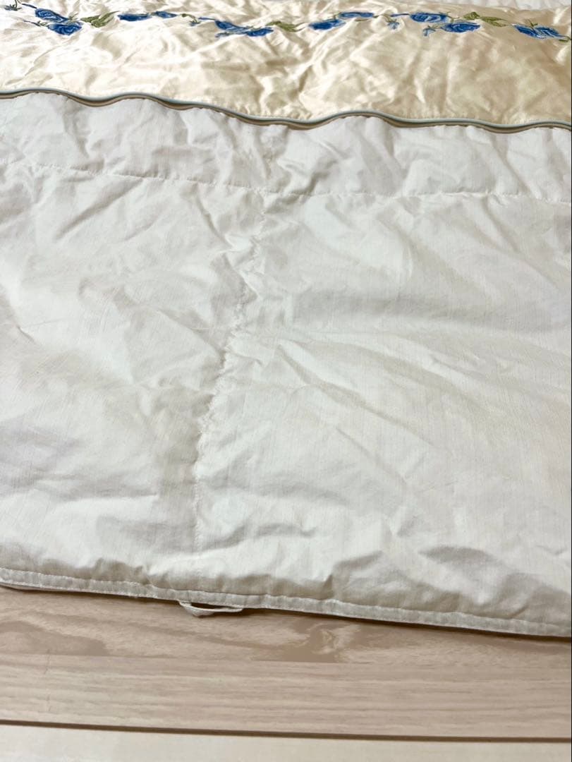 michi 丸八真綿　シルク　ホワイトグースダウン93% 肌掛け布団