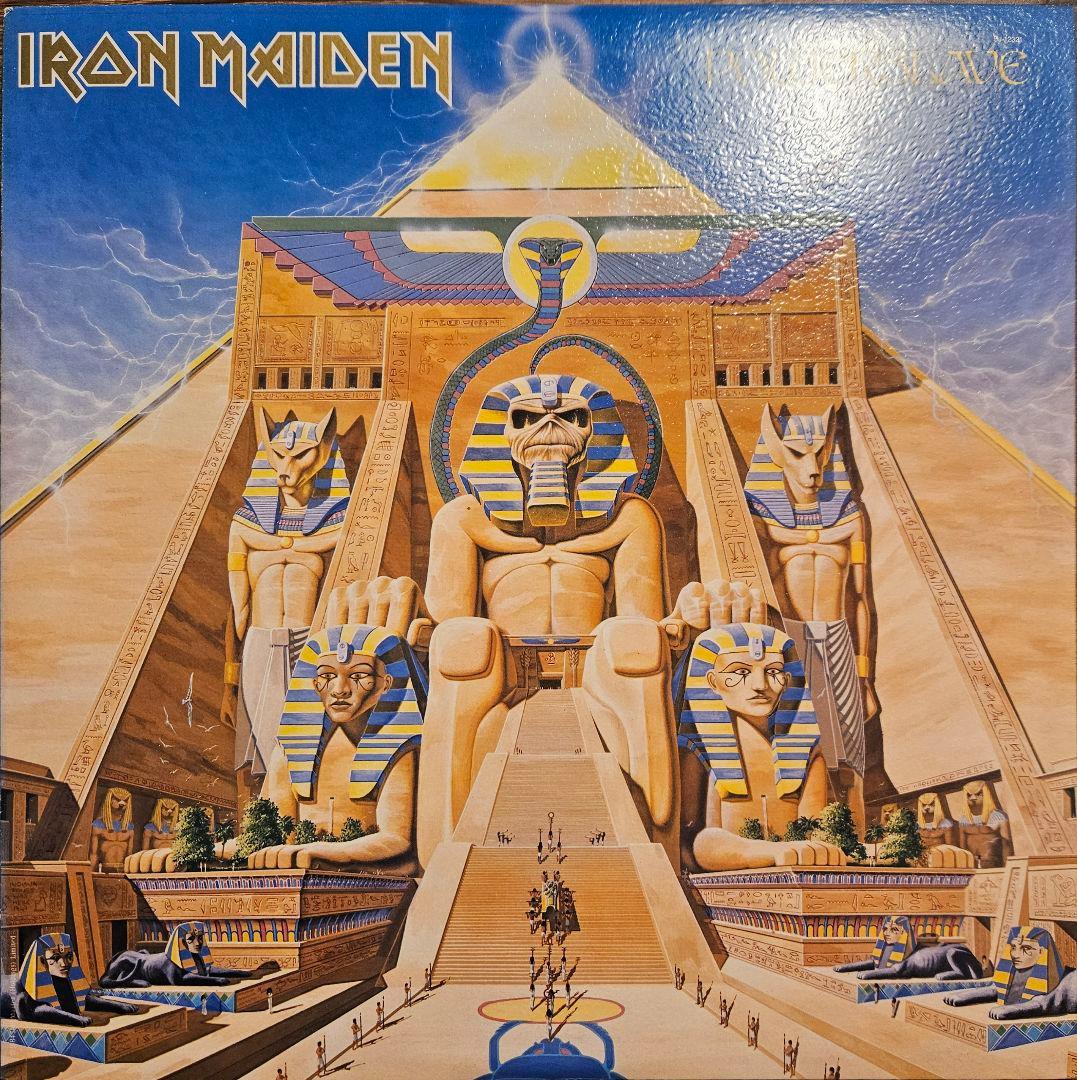 IRON MAIDEN POWERSLAVE USオリジナル 美品