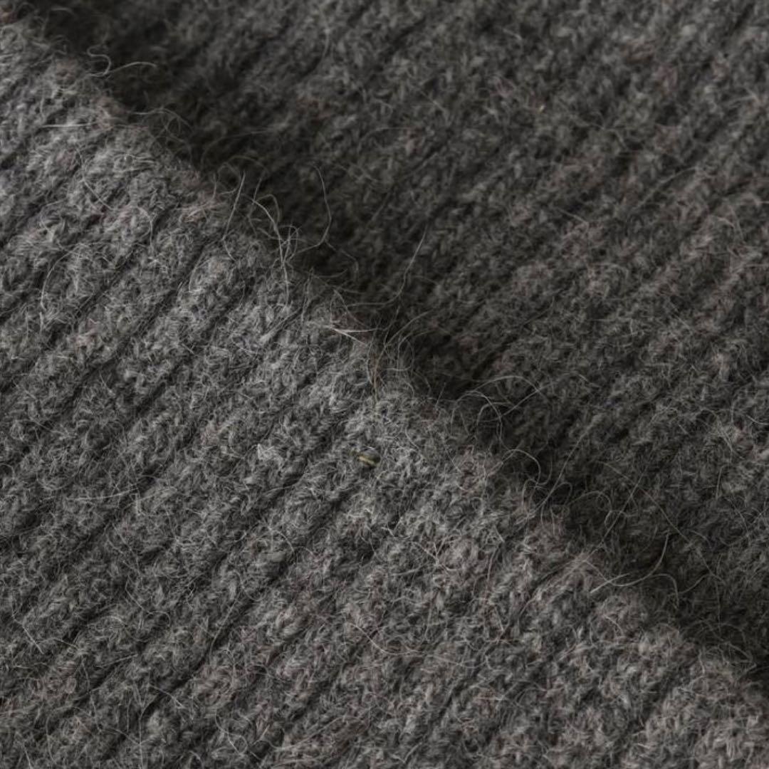 Plage fluffy beanieグレー美品　プラージュニットビーニー今期