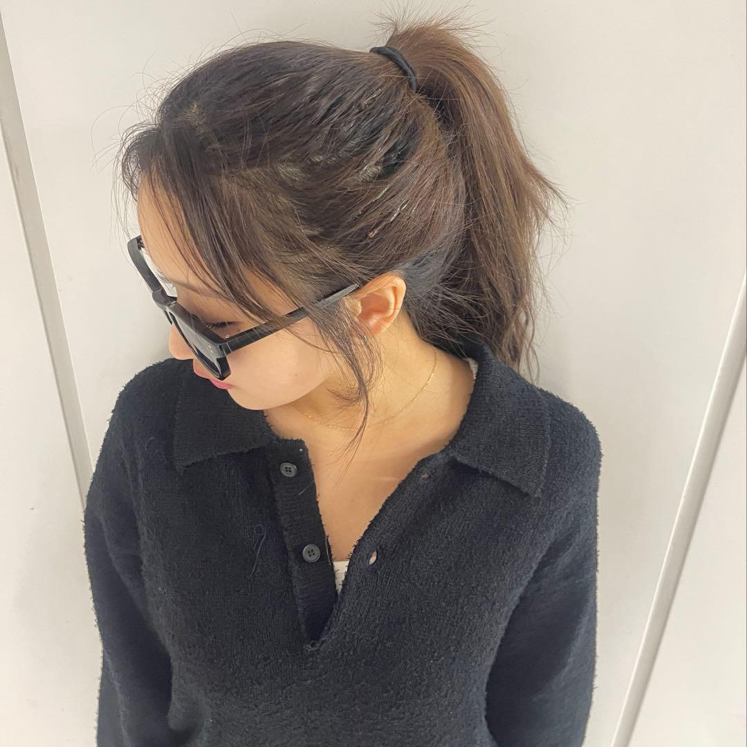 【美品】25ss h beauty&youth cotton polo knit