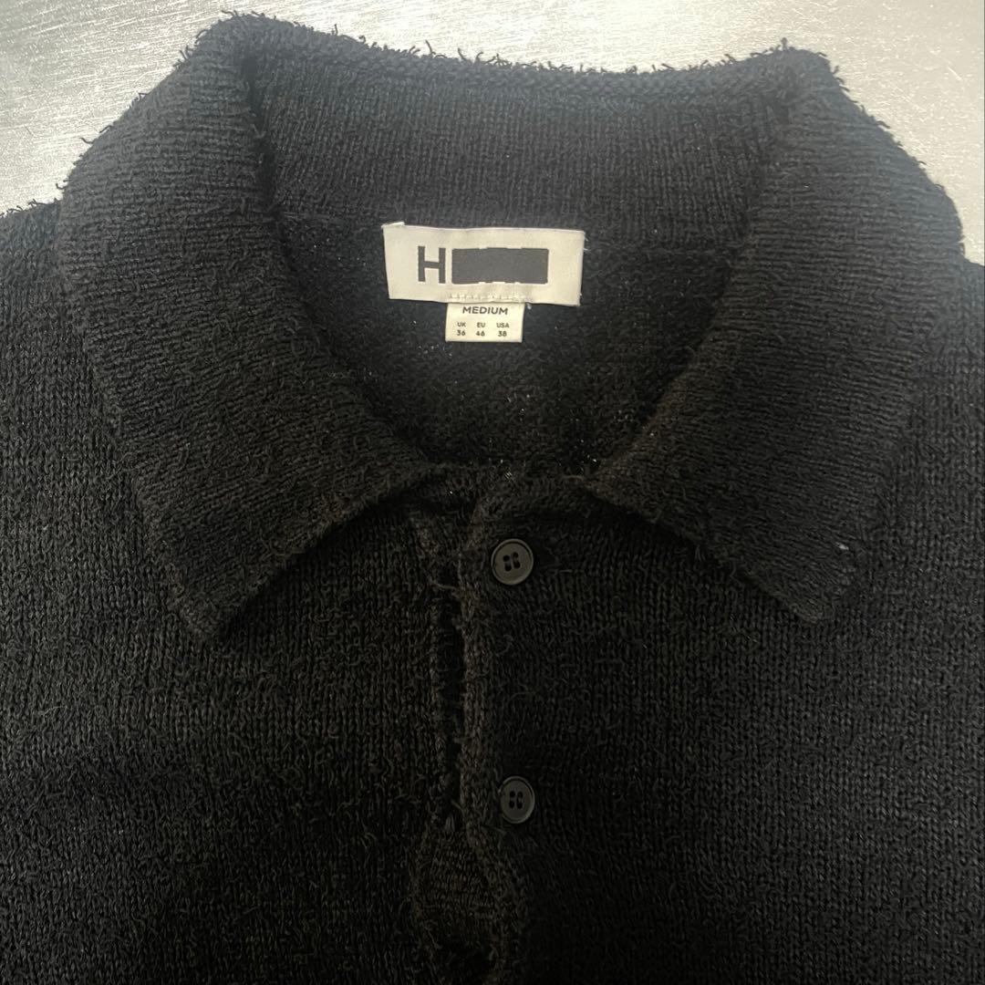 【美品】25ss h beauty&youth cotton polo knit