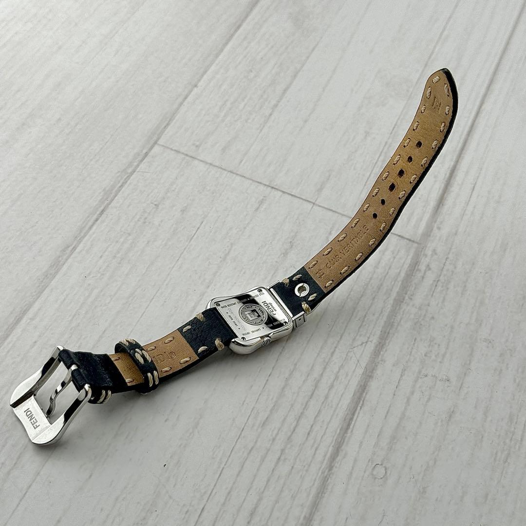 ☆箱付き☆ 555 フェンディ FENDI 新品電池 ブラック クォーツ