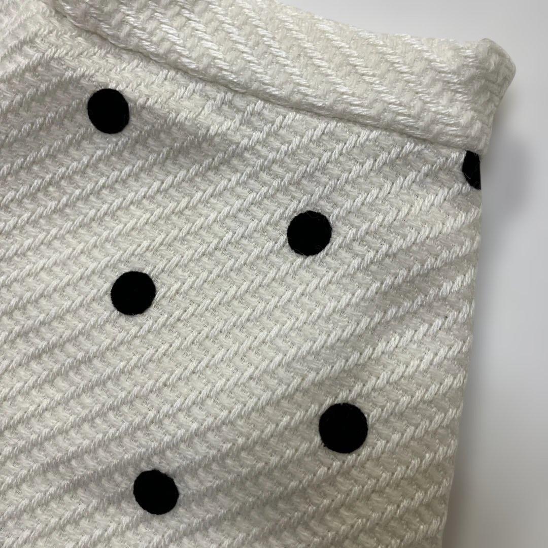 ＊美品＊sheller シェリエ／ツイードドットキュロット