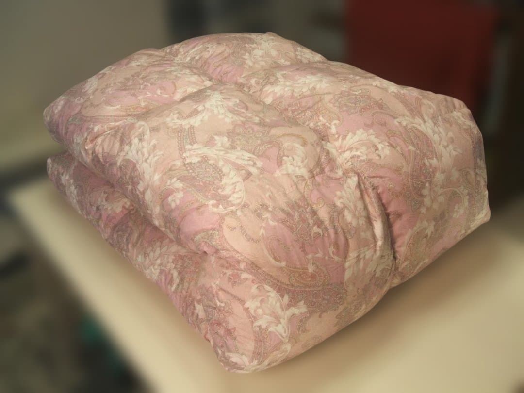 最後の１点新品＊日本羽毛協同組合保証付き＊三ツ星＊１，２キロに増量＊羽毛布団ＳＰ