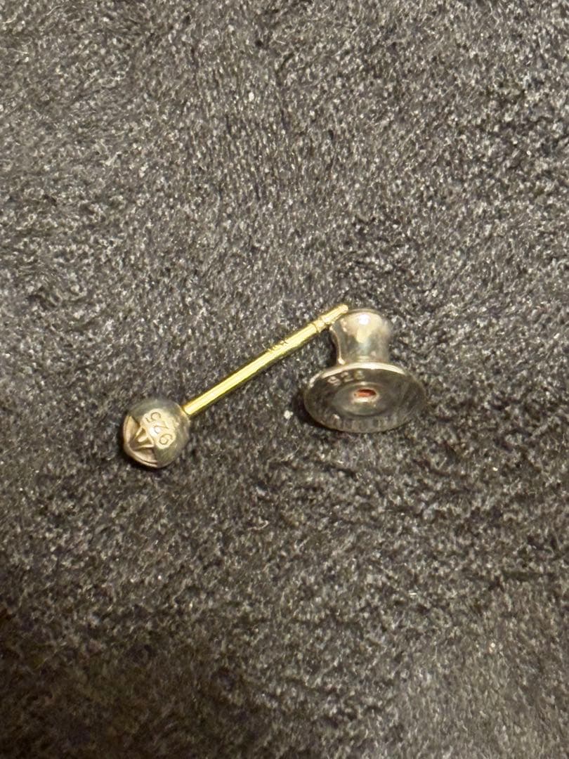 【正規品】クロムハーツ クロスボール ミニスタッド ピアス