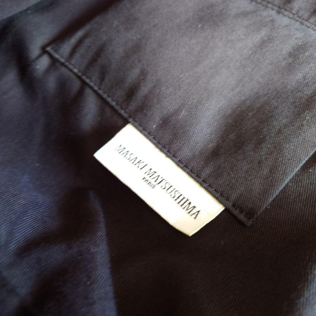 MASAKI MATSUSHIMA ガンメタリック レザー（豚革） バッグ